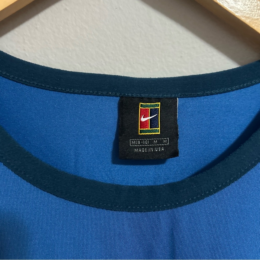 Vintage 90s Nike Women’s Tennis Dress Blue Sz Medium - Picture 4 of 9